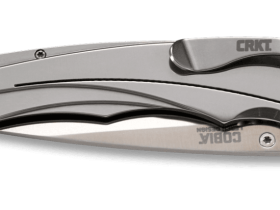 Полуавтоматический складной нож Cobia, CRKT 7040, сталь 1. 4116 (X50CrMoV 15), рукоять нержавеющая сталь