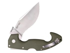 Нож складной Cold Steel Spartan Lynn Thompson Signature, сталь S35VN, рукоять G10, оливковый