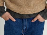 Джемпер полуприлегающего силуэта