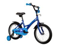 Детский велосипед Novatrack Strike 16, год 2022, цвет Красный