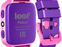 Умные часы Leef Pulsar Розовые / Фиолетовые