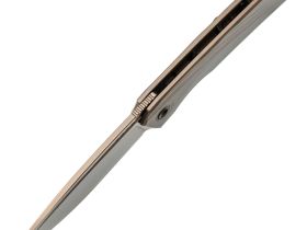 Складной нож TUOTOWN RT-Stinger Stonewash, сталь T14N, рукоять Grey Ti