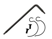Складной нож Obertech ns-02 Normal straight black blade, сталь VG-10, рукоять G10, черный