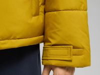 Утепленная куртка со съемным капюшоном