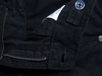 Брюки из хлопка для мальчиков, Черный