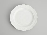 Тарелка Белое тиснение/Emboss White I