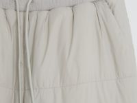 Утепленные брюки с эластичным низом