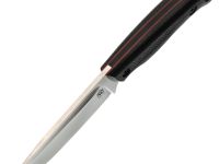 Нож Райбек №1, сталь VG10, рукоять G10 со вставкой микарта, черный