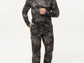 Лонгслив Remington Professional Black Camo — влагоотводящий, быстросохнущий, для охоты