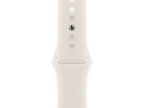 Умные часы Apple Watch SE (2025) 44 мм алюминиевый корпус Бежевые, с бежевым спортивным ремешком M/L