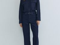 Джинсовая рубашка, Синий