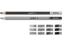 Набор карандашей чернографитных Colorino "Artist" 12 шт (10 твердостей и 2 угольных)