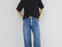 Поло на молнии, Черный