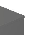 Полка Элод 29x29 Графитовый