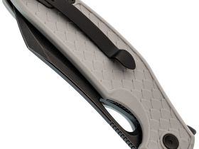 Раскладной нож Mr.Blade Wyvern Wharncliffe, сталь AUS-8, рукоять термопластик FRN, серый