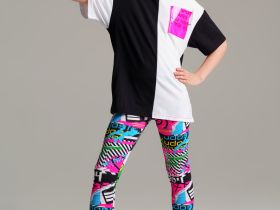 Брюки трикотажные для девочек (легинсы)