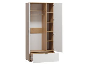 Распашной шкаф Стелла 2.1-90x200 Дуб Барбера