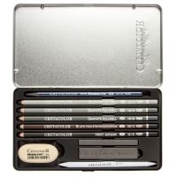 Набор для рисования Cretacolor "Artino Graphite" 10 предметов в метал коробке