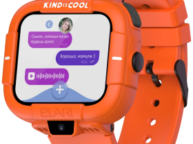 Умные часы Elari KidPhone «Маша и Медведь» Оранжевые