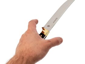 Узбекский нож Витязь Рустэм, сталь 7Cr17MoV, рукоять G10/латунь