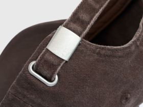 Джинсовая бейсболка с эффектом варки, Коричневый