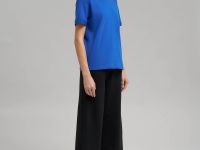 Футболка свободного кроя из джерси