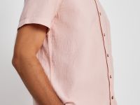 Рубашка из хлопка с коротким рукавом