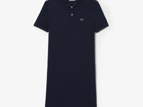 Женское хлопковое платье - поло Lacoste