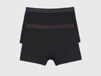 Трусы-транки, 2 шт., Черный