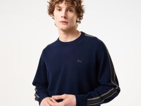 Мужской свитер Lacoste свободного кроя