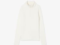 Женский свитер Lacoste с высоким воротником на молнии