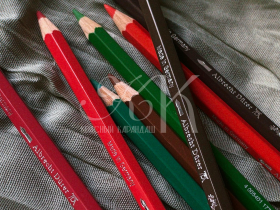 Карандаш акварельный Faber-Castell "Albrecht Durer" Темно-кадмиевая желтизна