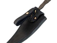 Нож Barmaley Knives Баньши L, сталь AUS-10Co, синий