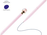 Ручка шариковая автоматическая MESHU "Pink pearl" синяя, 1,0 мм