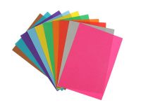 Набор цветной бумаги "Страна чудес" двухсторонней, А4 10 л 10 цв