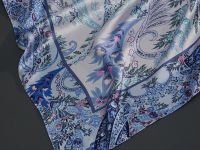 Платок шейный Божественный/Divina, голубой II