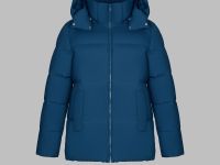 Пуховик с натуральным пухом