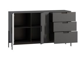 Тумба Лигес 153x87 Графитовый
