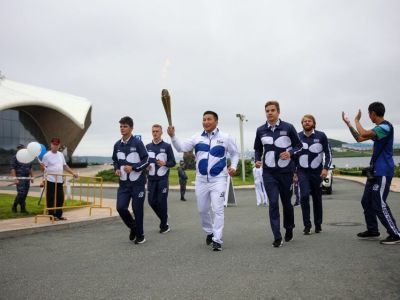 Во Владивостоке завершился финальный этап эстафеты огня игр «Дети Азии»