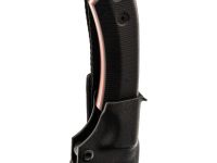 Туристический нож Град Горький Леший, сталь D2, рукоять G-10, черный