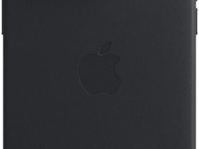 Чехол-накладка Leather Case with MagSafe для iPhone 15 Pro натуральная кожа (черный)