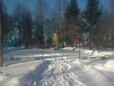 Место боя и захоронения 16-ти ленинградских партизан