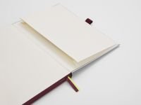 Записная книжка LAMY А6 192 стр, жесткая обложка серебристого цвета, обрез синий