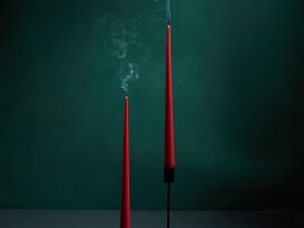 Набор свечей Estate, красный