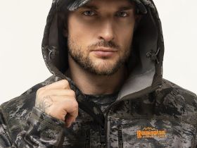 Костюм Remington Stalker Renewed Black Camo с мембраной Climatic Pro