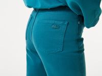 Женские прямые джинсы Lacoste из экологиески чистого хлопка