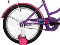 Детский велосипед Novatrack Tetris 20, год 2025, цвет Фиолетовый