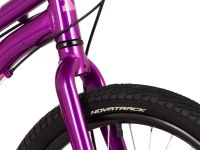 Детский велосипед Novatrack Novara 20 Disc, год 2025, цвет Фиолетовый