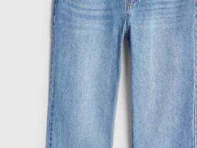 Укороченные прямые джинсы Straight, Голубой