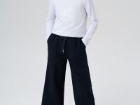 Брюки текстильные для девочек